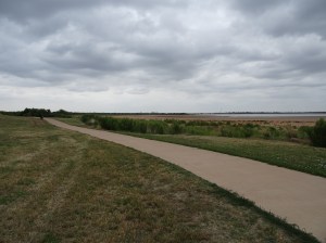 Bike Path Near Lake Wichita