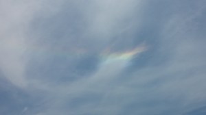 Cloud rainbow
