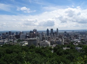 The beauty of Montreal is best appreciated atop Mount Royal