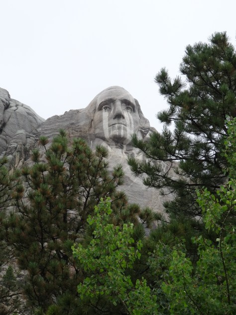 Mt Rushmore - Crying George