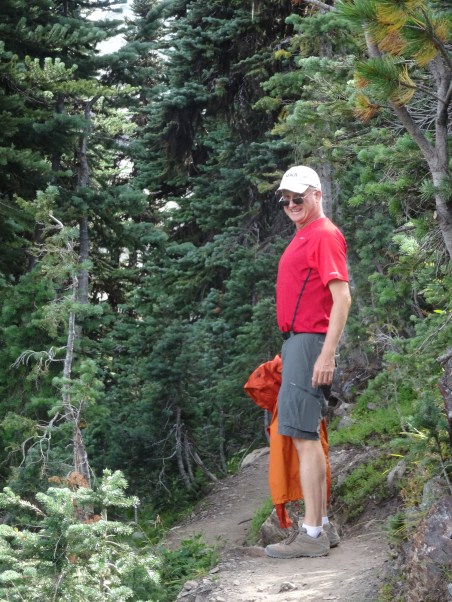 Trey on Harmony Lake Trail
