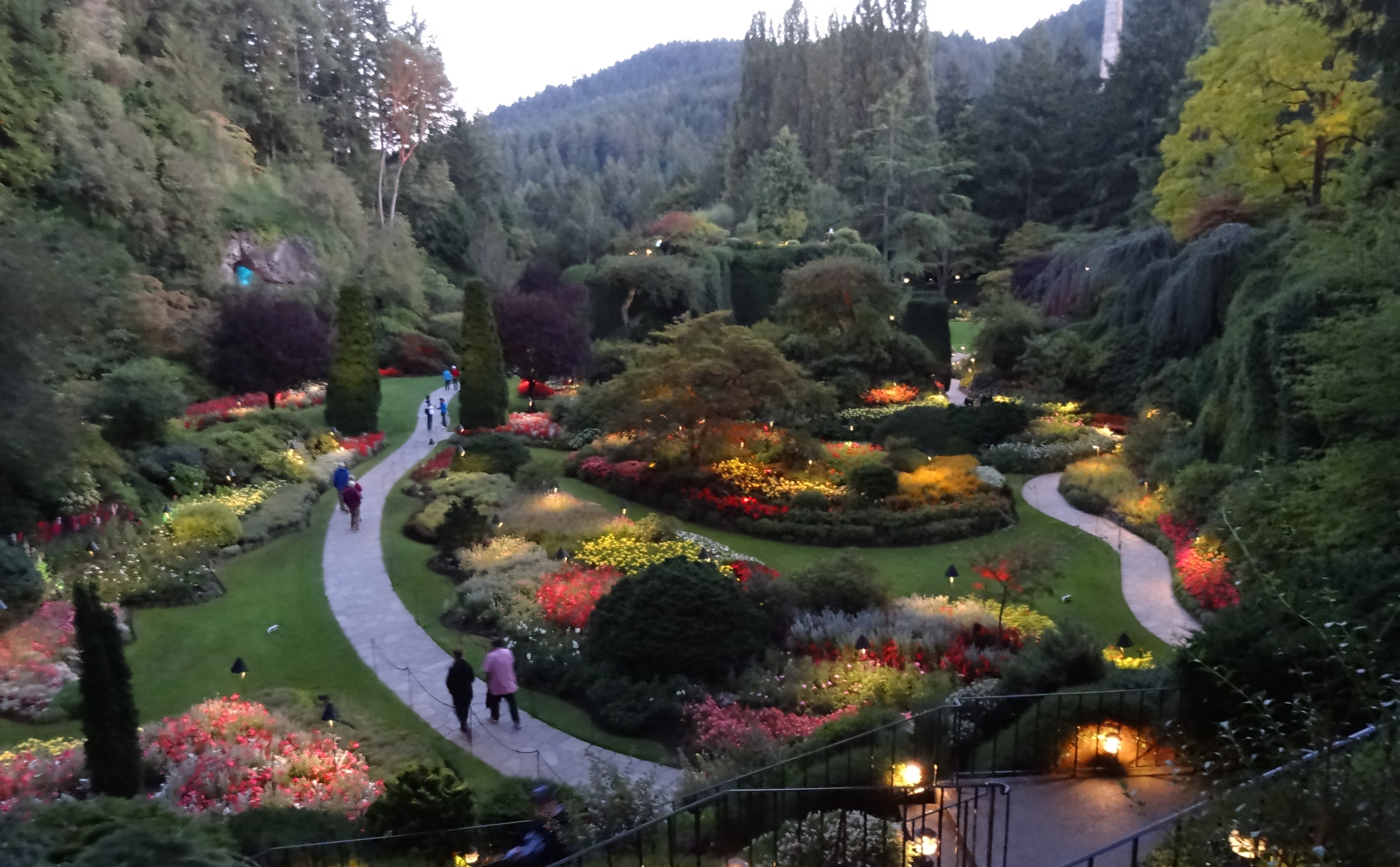 Butchart Gardens Sunken Garden
