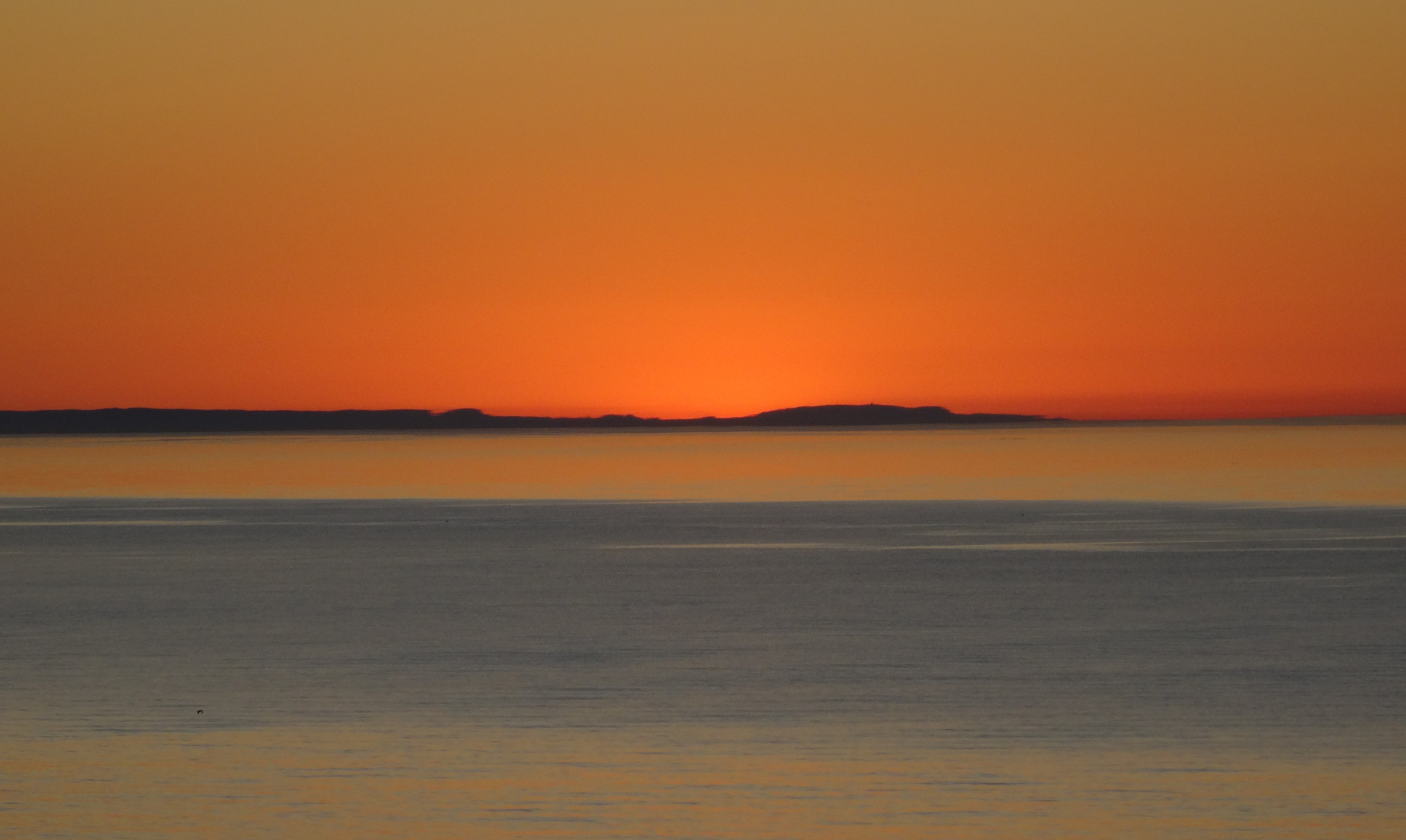 First Sunset of our Alaskan Cruise