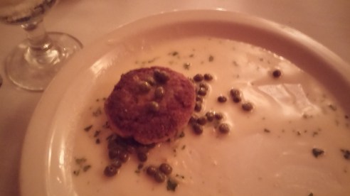 Dungeness Crab Cake, Nello's Place, Redding, CA