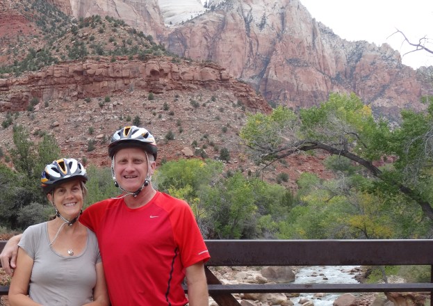 Crossing Pine Creek, Pa'rus Trail, Zion