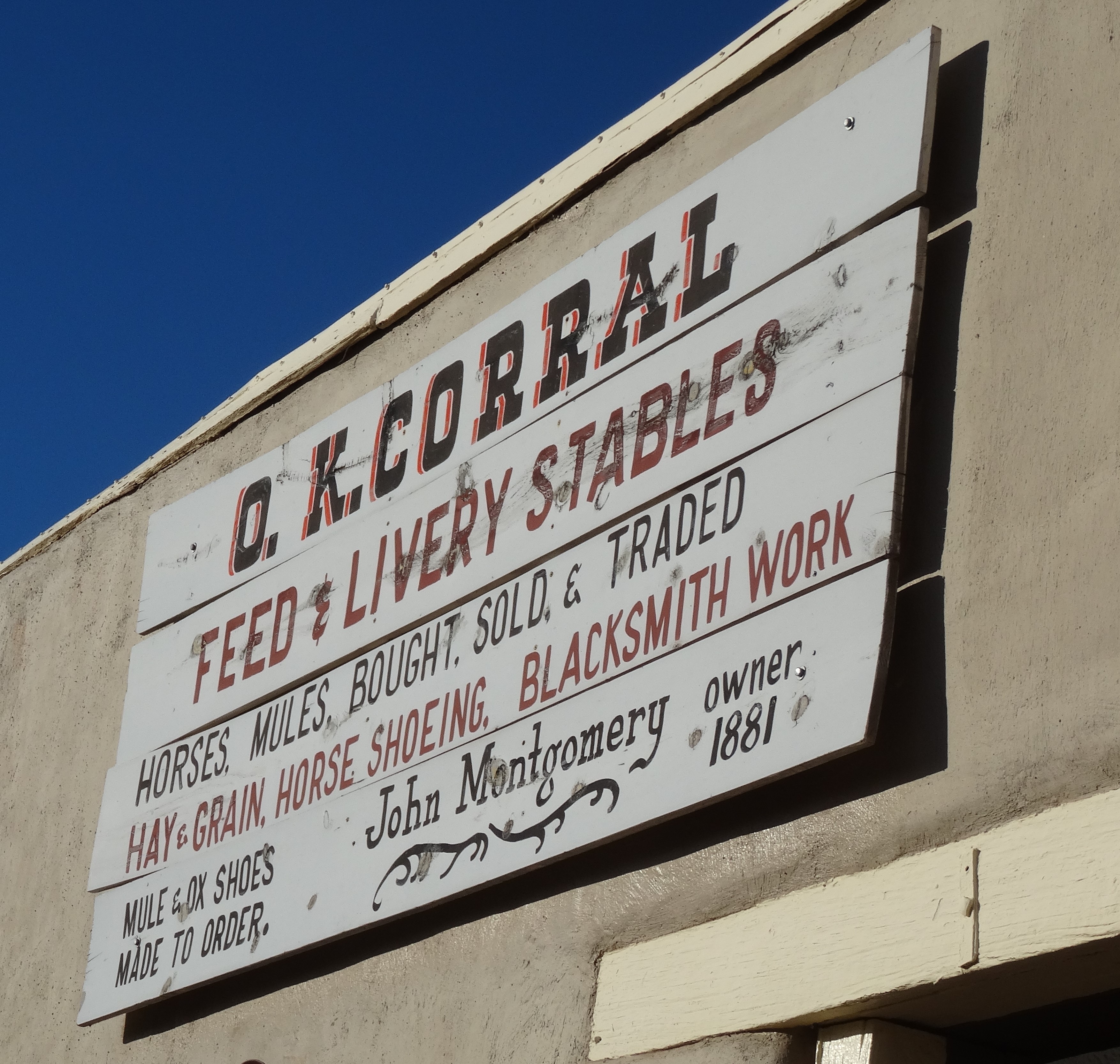 OK Corral, Tombstone AZ